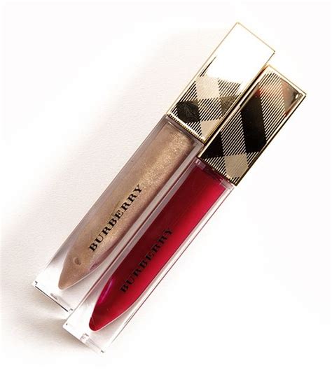 Burberry Oxblood & Gold Lip Glow Lipgloss Reviews, 